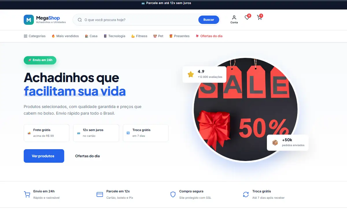 MegaShop Dropshipping