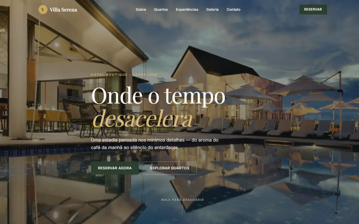 Villa Serena — Hotel Boutique