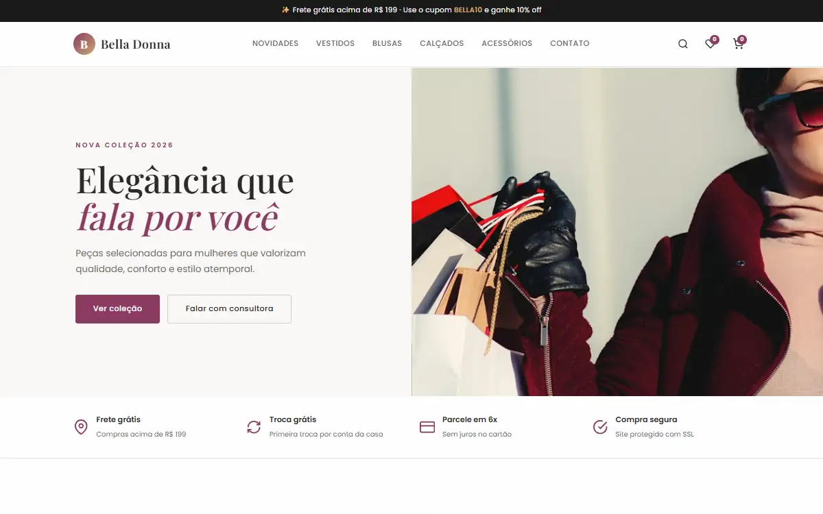 Bella Donna — Moda Feminina